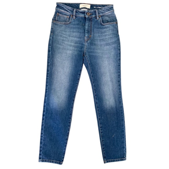 Weekend Max Mara Cropped Cigarette Jeans High Rise Women's Size 6 - Picture 2 of 9